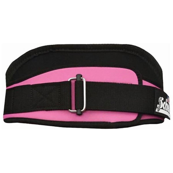 Schiek Sports Schiek S-2006PKM 6 in. Original Nylon Belt; Pink - Medium S-2006PKM - main